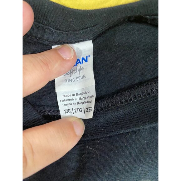 ACDC Stiff Upper Lip Album Cover Men's T Shirt Rock Band Concert Tour Merch - Picture 5 of 5